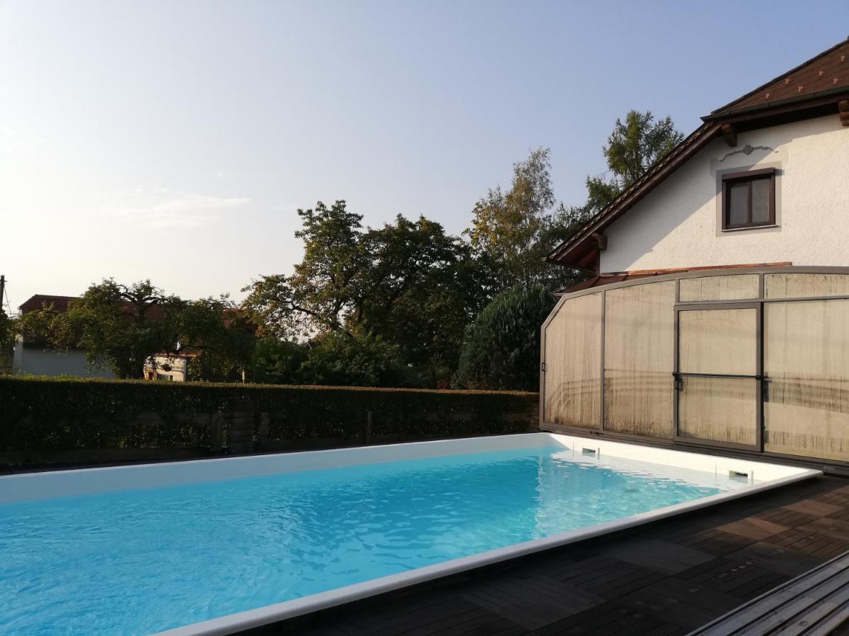 Ferienwohnung Wachmann Rohrbach am Kulm Exteriör bild